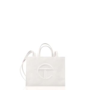 TELFAR Medium Shopping Bag - White
